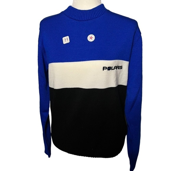 polaris Sweaters - Vintage Polaris Colorblock Sweater NWT 80’s Large